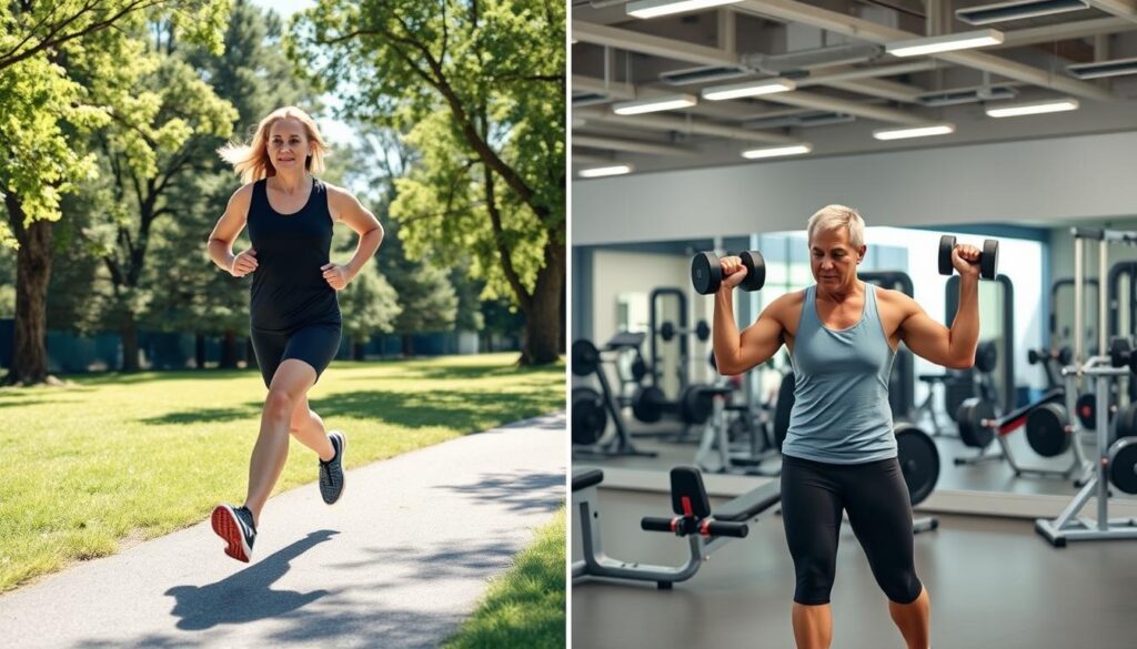 cardio vs strength training for weight loss after 37