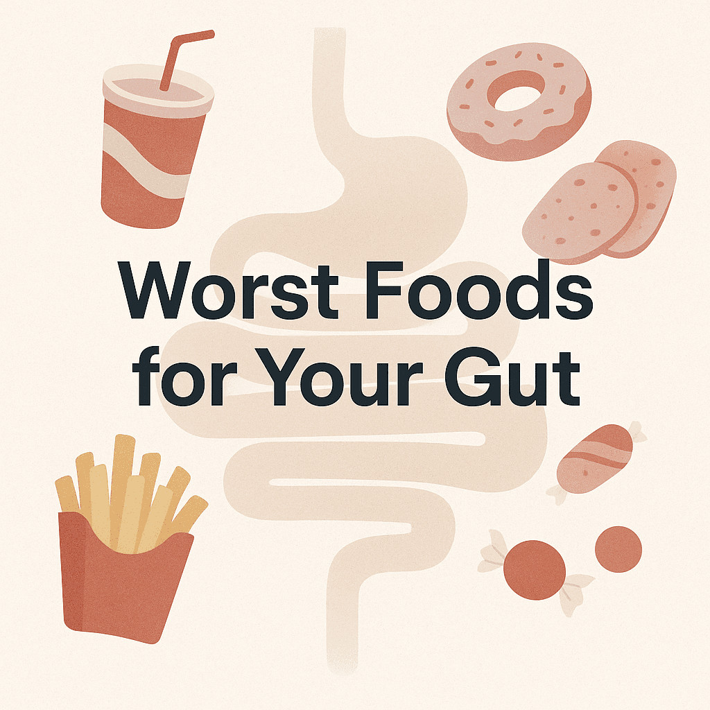 Worst Foods for Your Gut