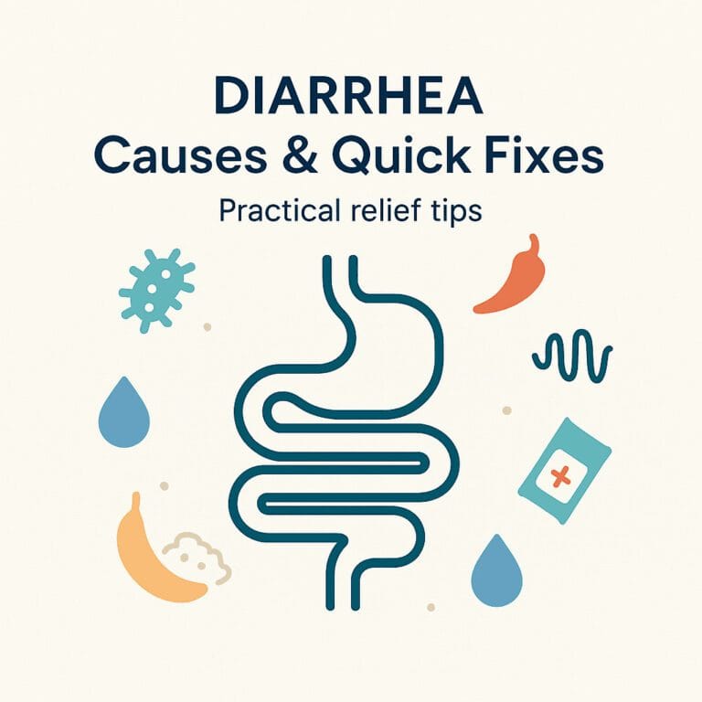 Diarrhea Causes and Quick Fixes Diarrhea Causes and Quick Fixes