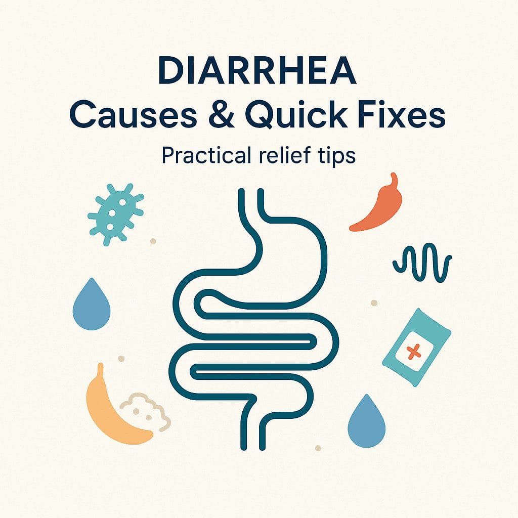 Diarrhea Causes and Quick Fixes Diarrhea Causes and Quick Fixes